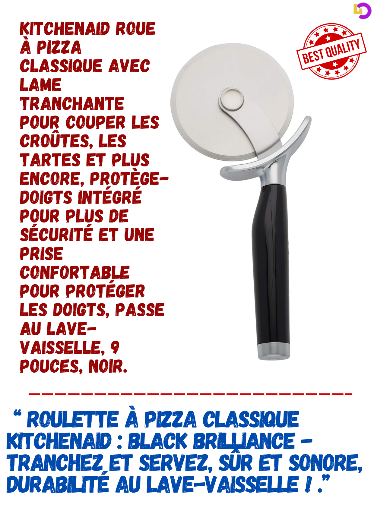 KitchenAid Roue a pizza classique .png